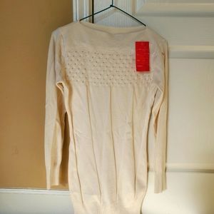 Extra soft tunic sweatshirt